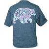 Southern Attitude Preppy Paisley Mama Bear T-Shirt