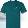 I Fought Today Sea Turtle Cancer Ribbons T-Shirt