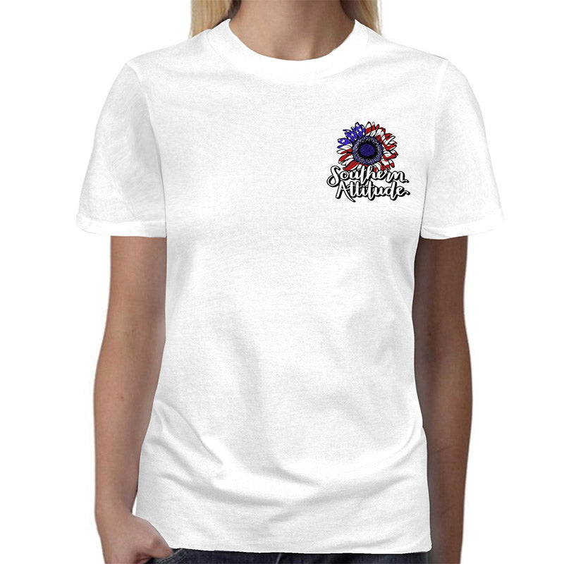 Southern Attitude USA Southern By The Grace Of God T-Shirt