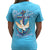 Southern Attitude Preppy Anchor In The Storm Blue T-Shirt