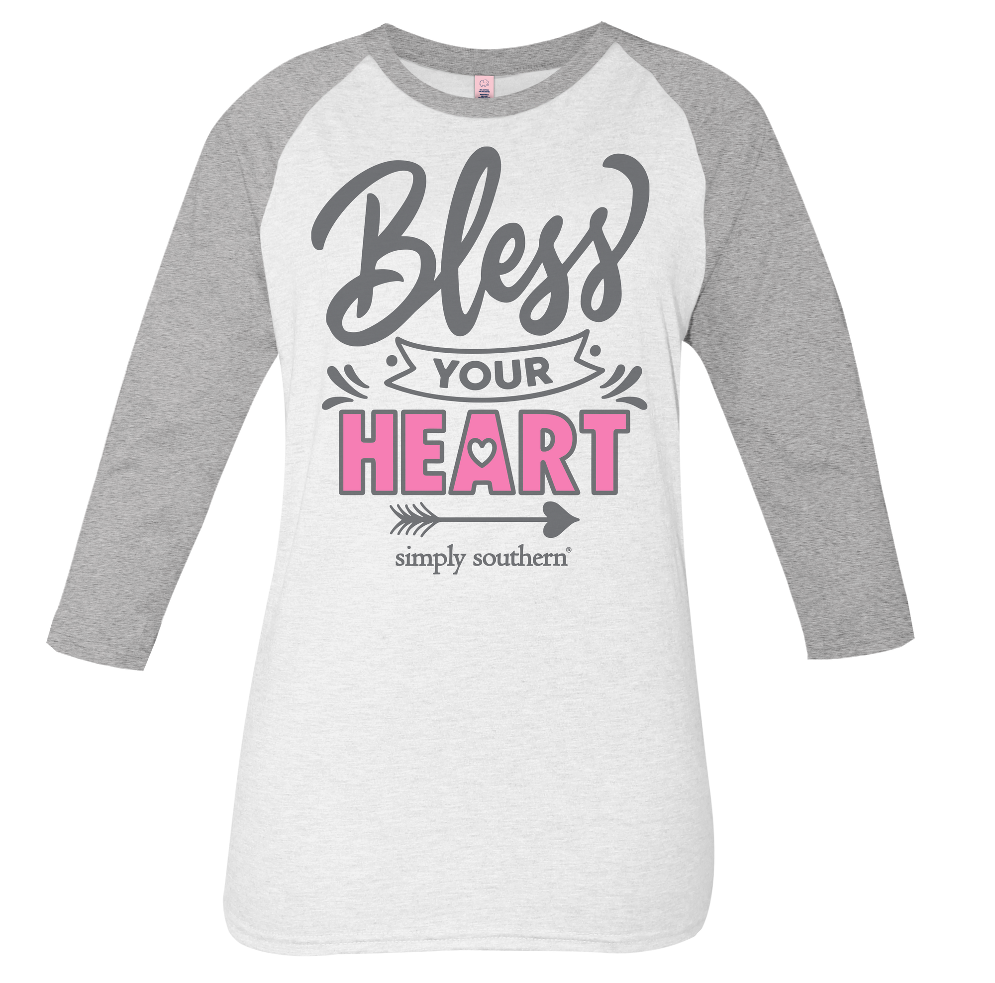 Simply Southern Vintage Collection Bless Your Heart Long Sleeve T-Shirt