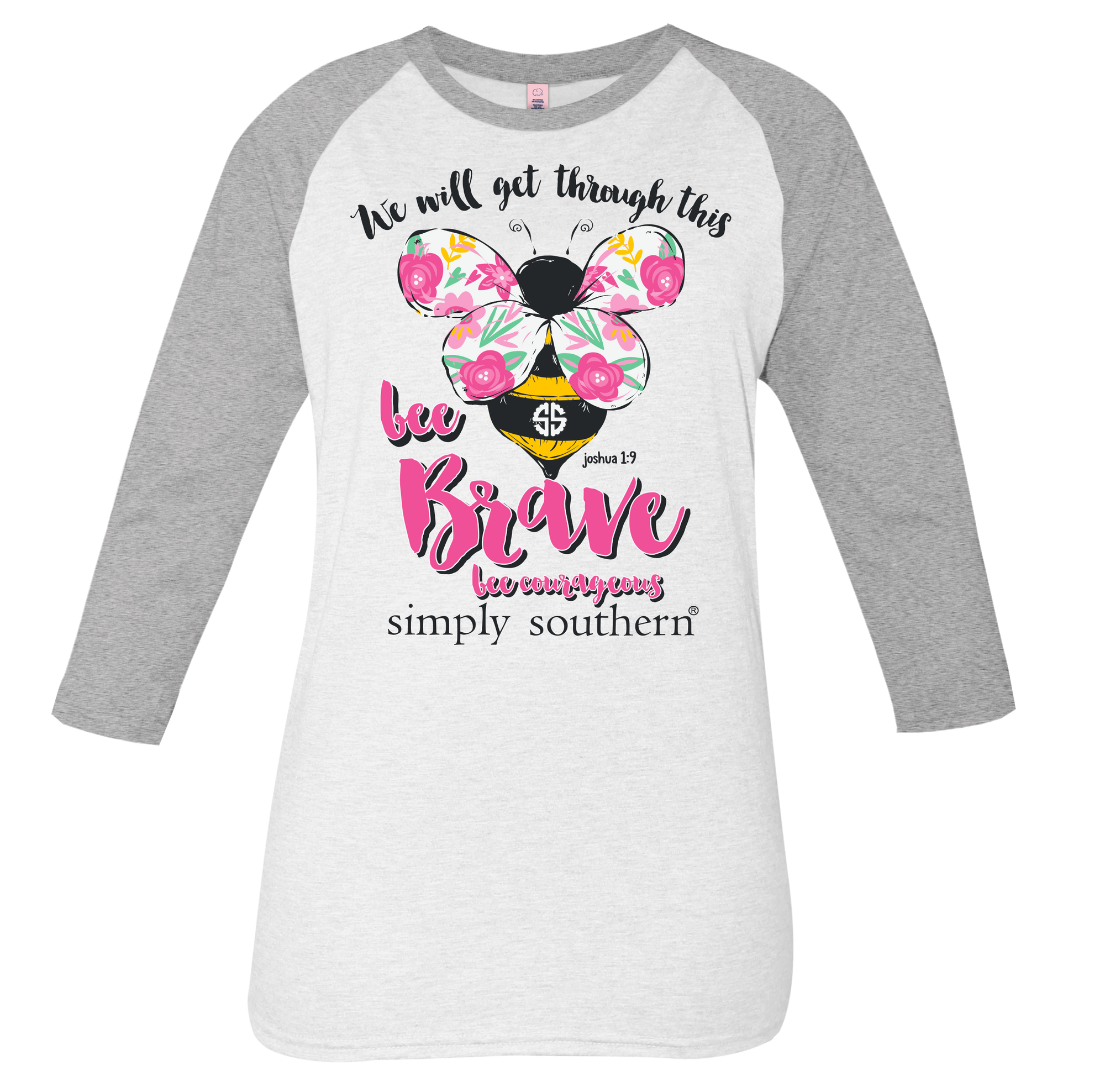 SALE Simply Southern Bee Brave Long Sleeve T-Shirt