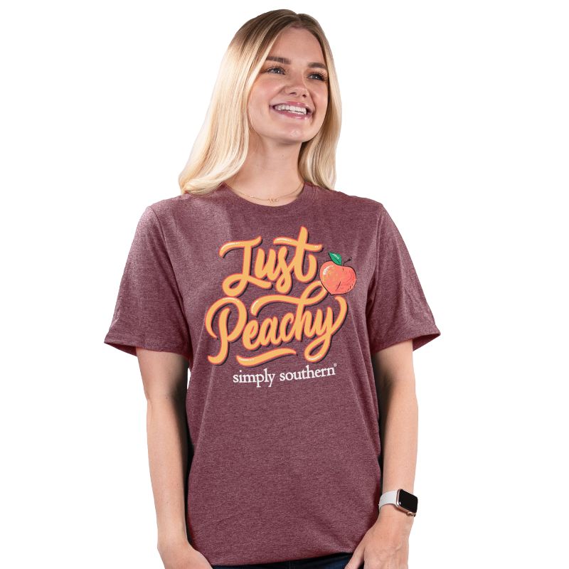 SALE Simply Southern Vintage Collection Just Peachy T-Shirt