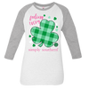 Simply Southern Vintage Collection Preppy Feeling Lucky Irish Long Sleeve T-Shirt