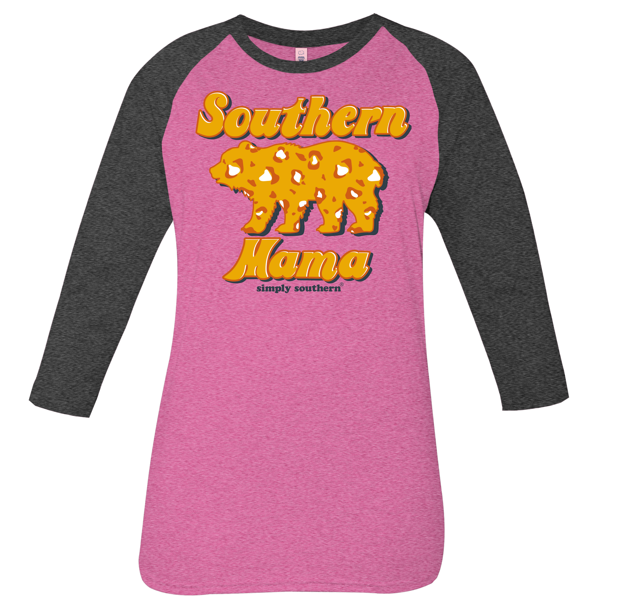 SALE Simply Southern Vintage Collection Southern Mama Bear Long Sleeve T-Shirt