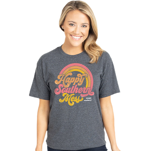 SALE Simply Southern Vintage Collection Happy Southern Mess T-Shirt