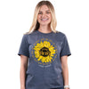 Simply Southern Preppy All Messy Mom Sunflower T-Shirt