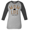 Simply Southern Vintage Collection Leopard Mom Life Long Sleeve T-Shirt
