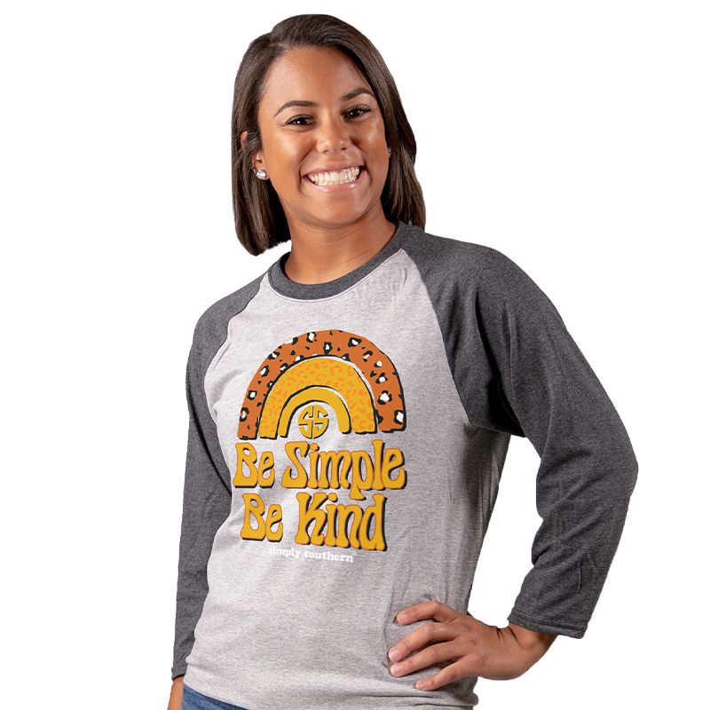 SALE Simply Southern Vintage Collection Be Simple Be Kind Long Sleeve T-Shirt