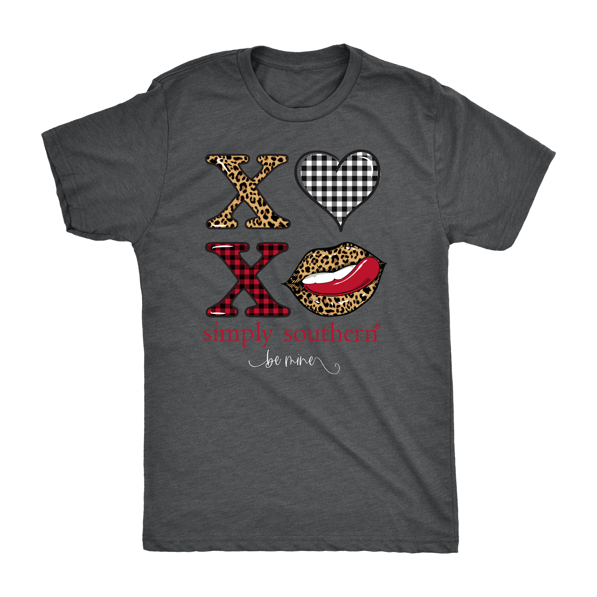 SALE Simply Southern Vintage Preppy XOXO Valentine T-Shirt