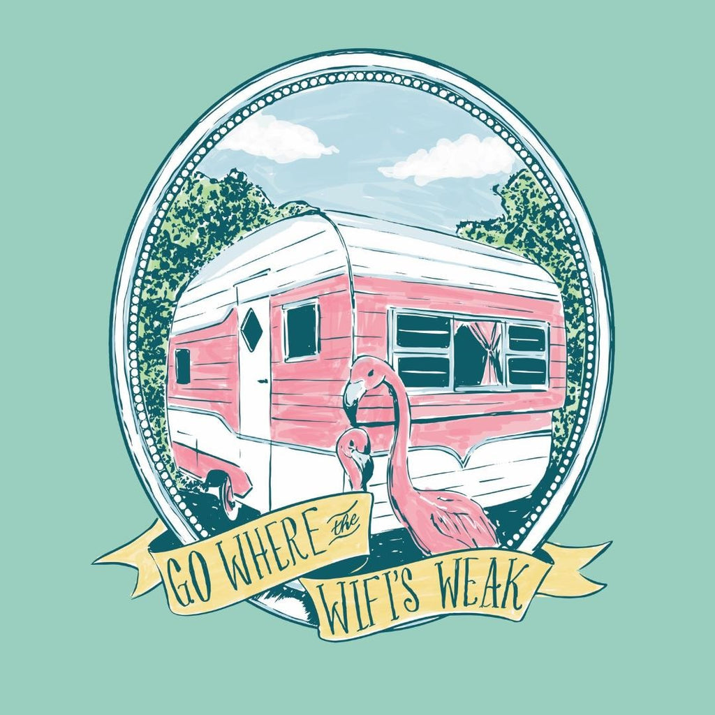 Sassy Frass Wifi Is Weak Camping Comfort Colors T-Shirt