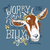 Southernology Worry the Horns off a Billy Goat Comfort Colors Long Sleeve T-Shirt