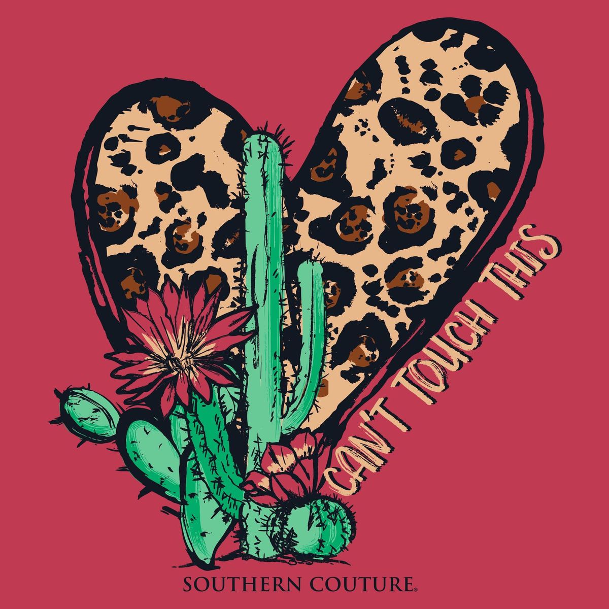 Southern Couture Soft Can&#39;t Touch This Heart T-Shirt