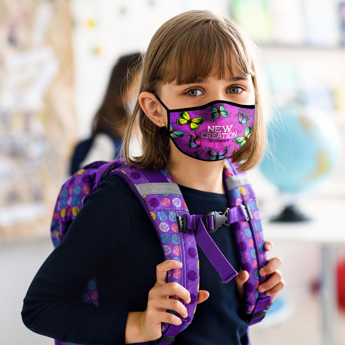 Kerusso Kids New Creation in Christ Butterfly Youth Protective Fashion Mask