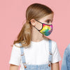 Kerusso Kids Pray More Worry Less Tie Dye Youth Protective Fashion Mask