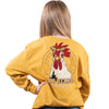 Simply Southern Too Blessed Chicken Long Sleeve T-Shirt