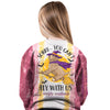 Simply Southern Fly With Us Halloween Tie Dye Long Sleeve T-Shirt