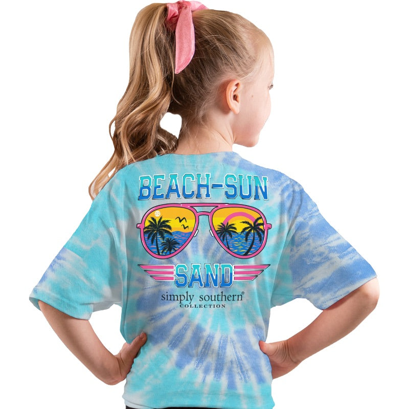 SALE Simply Southern Beach Sun Sand Aviator T-Shirt