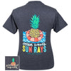 Girlie Girl Originals Sun Rays Pineapple T-Shirt