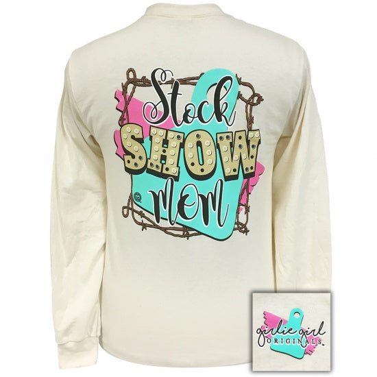 Girlie Girl Originals Preppy Stock Show Mom Long Sleeve T-Shirt