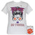 Girlie Girl Originals Preppy Clemson Messy Bun T-Shirt