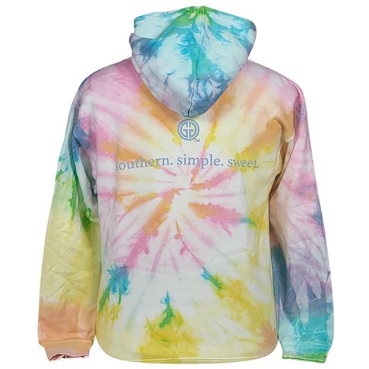 Girlie Girl Originals Logo Tie Dye Dream Long Sleeves Sweatshirt Hoodie