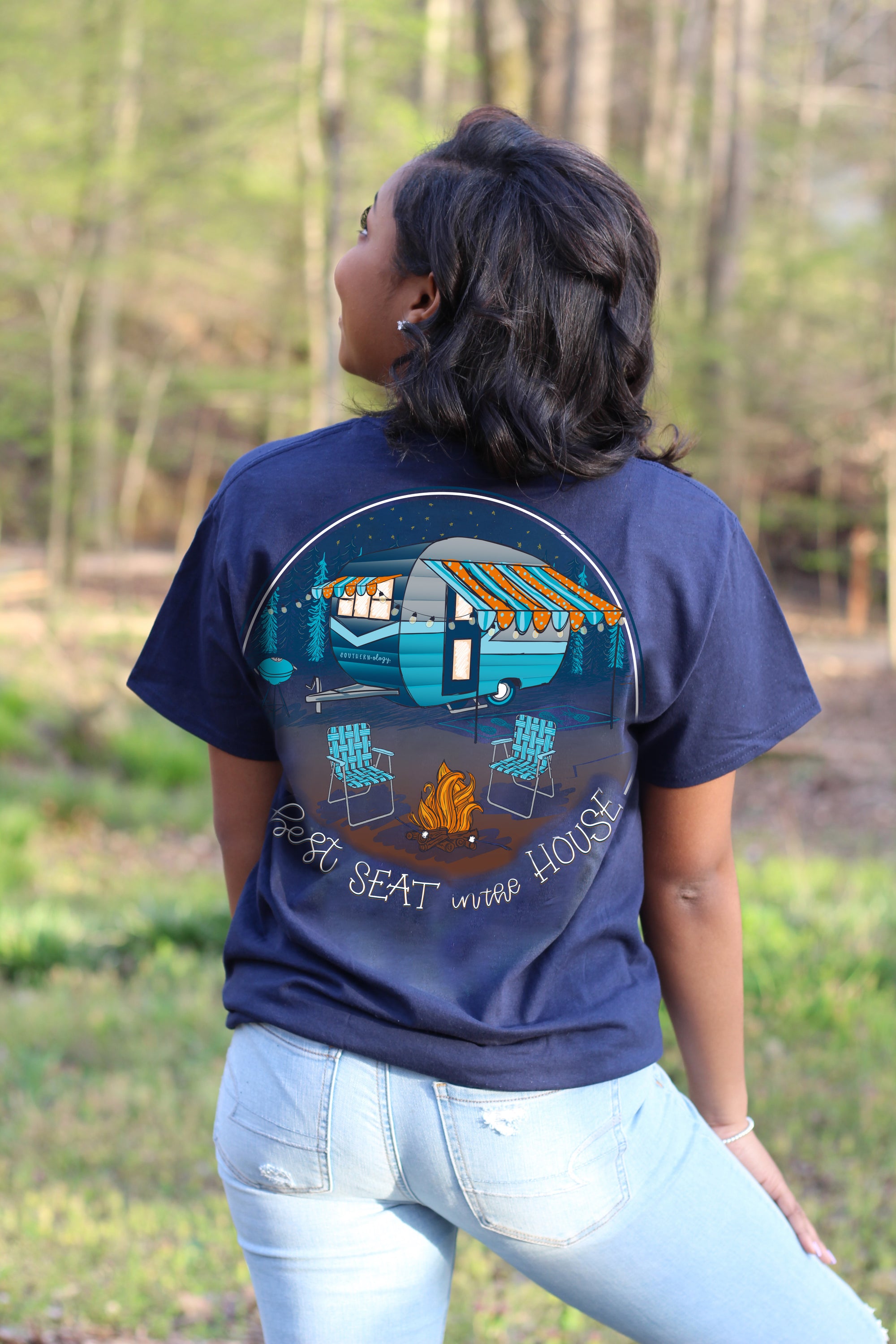 Southernology Best Seat Camper Comfort Colors T-Shirt