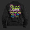 Sweet Thing Funny Warning Black Friday Shopping Shop Longsleeve Girlie Bright T-Shirt - SimplyCuteTees