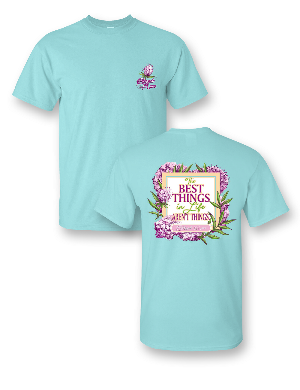 SALE Sassy Frass Blessed Mom The Best Things in Life Aren&#39;t Things T-Shirt