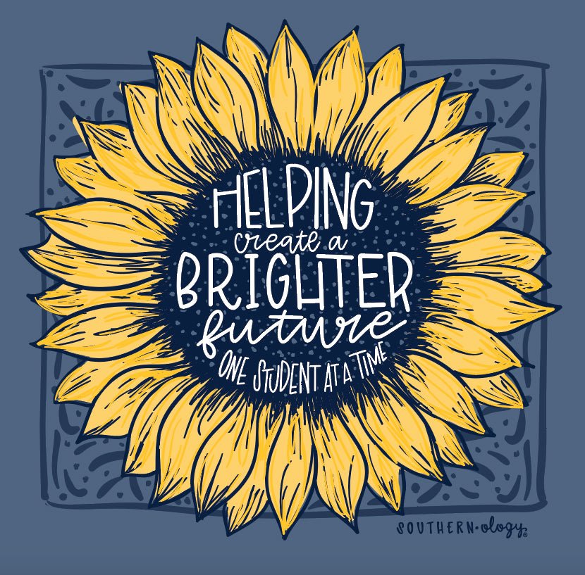 Sale Southernology Brighter Future Teacher Comfort Colors T-Shirt