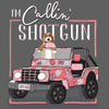 Southernology Callin&#39; Shotgun Dog Comfort Colors T-Shirt