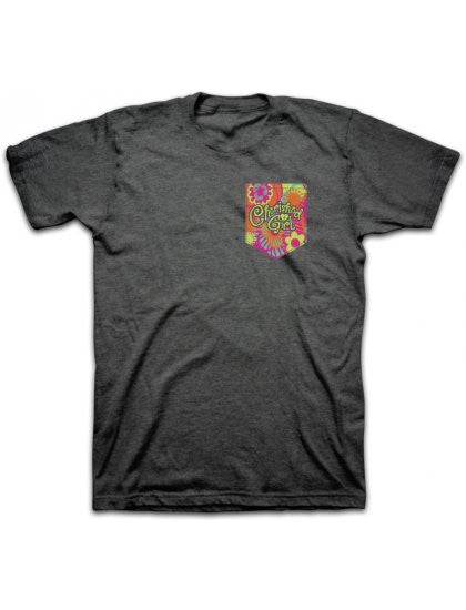 Cherished Girl Big Faith in God Bigger then Fears Chevron Girlie Christian Bright T Shirt - SimplyCuteTees