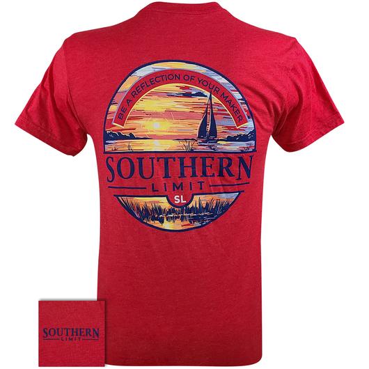 Southern Limits Be A Reflection Sail Boat Unisex T-Shirt