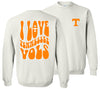 Tennessee Vols Love Long Sleeve Sweatshirt