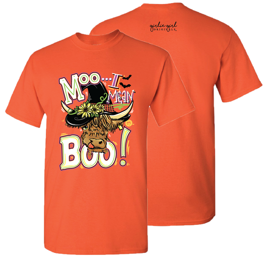 Girlie Girl Originals Moo Boo Halloween T-Shirt