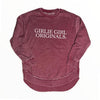 Girlie Girl Originals Logo Soft Sweatshirt Long Sleeves T Shirt