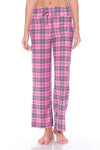 Pink Plaid Comfortable Soft Lounge Pajama Pants