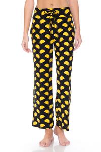 Taco Print Soft Lounge Pajama Pants