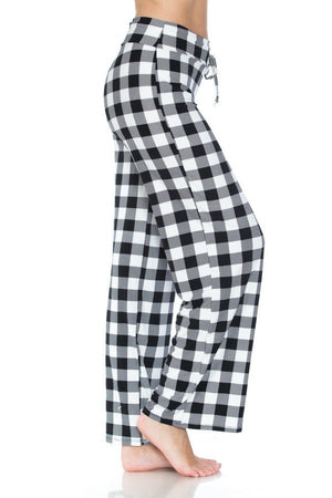 Blue & Black Checkered Comfortable Soft Lounge Pajama Pants
