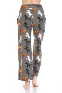 Horse Print Soft Lounge Pajama Pants