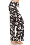 Music Notes Hearts Comfortable Soft Lounge Pajama Pants