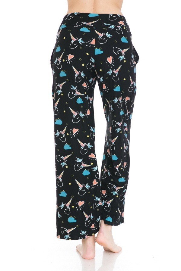 Unicorn Heart Comfortable Soft Lounge Pajama Pants