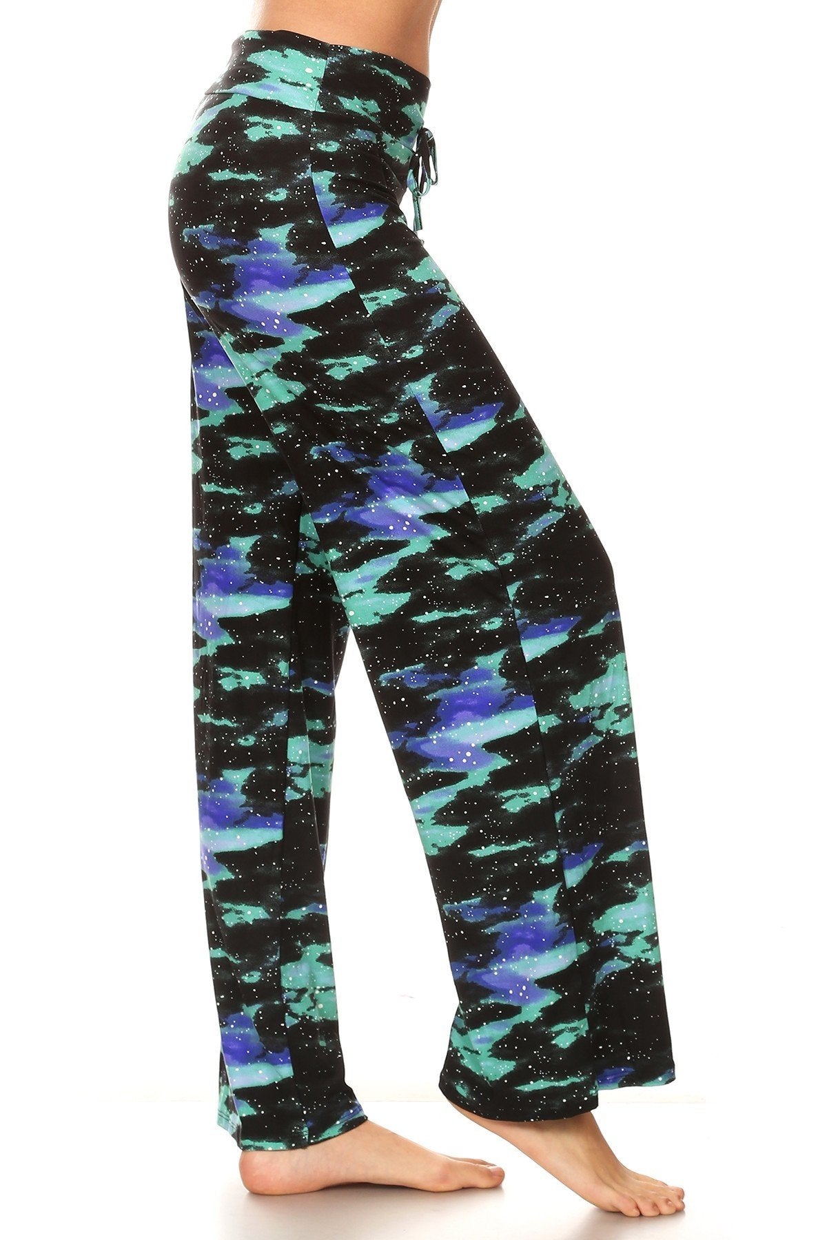 Space Print Comfortable Soft Lounge Pajama Pants