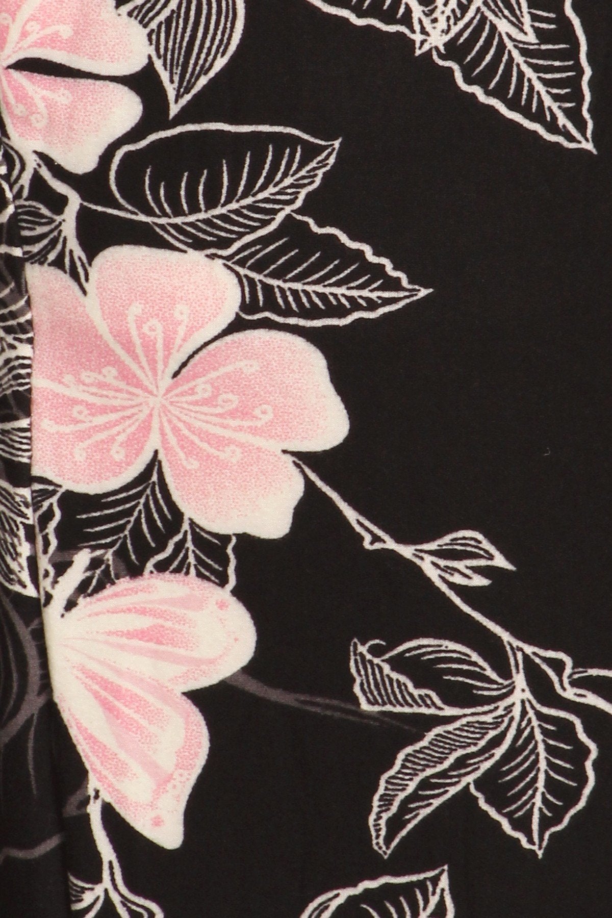 Floral &amp; Butterfly Print Soft Lounge Jogger Pants