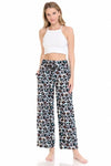 Multi Colored Leopard Print Comfortable Soft Lounge Pajama Pants