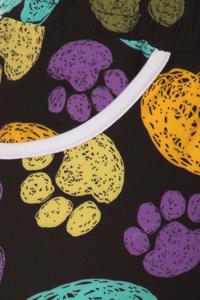 SALE Paw Print Soft Lounge Shorts