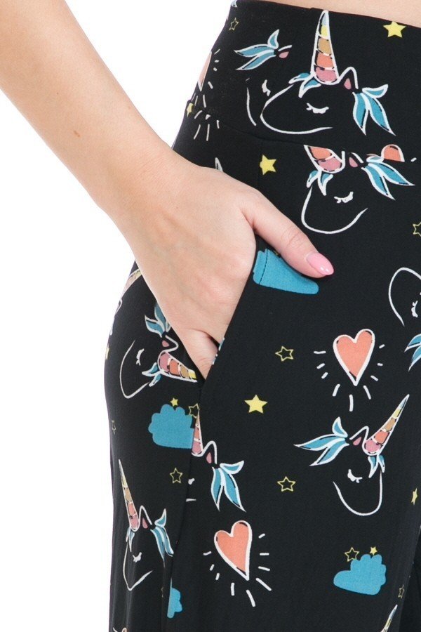 Unicorn Heart Comfortable Soft Lounge Pajama Pants