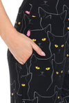 Black Cat Comfortable Soft Lounge Pajama Pants