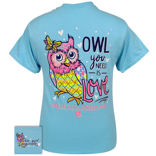 Girlie Girl Originals Owl You Need Is Love T-Shirt