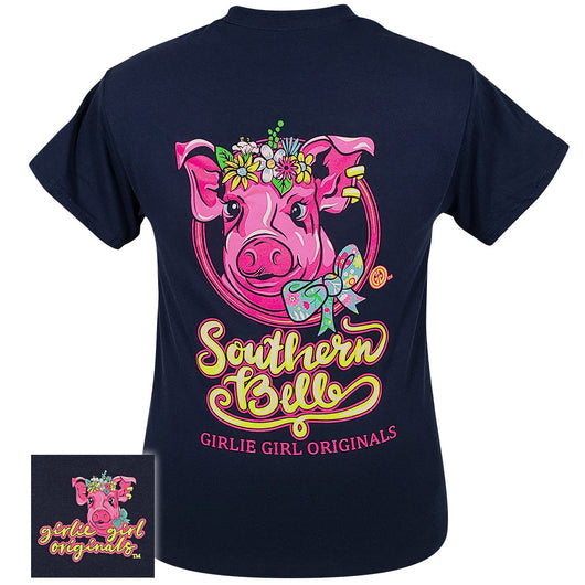 Girlie Girl Originals Southern Belle Pig T-Shirt
